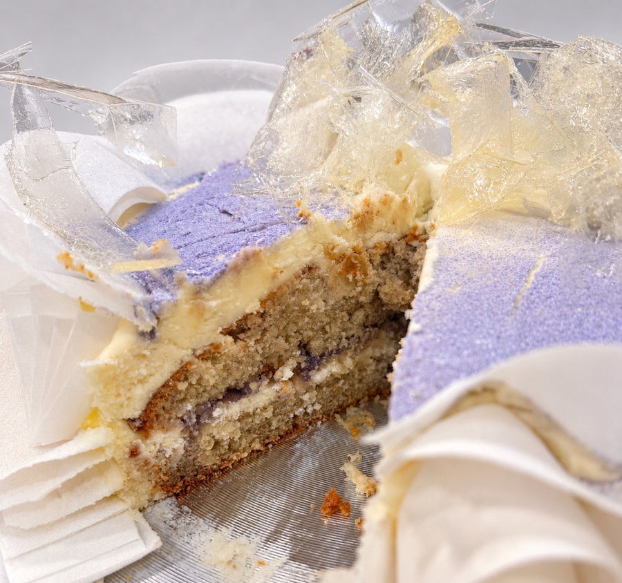 Maison Amoné Winter Wonderland cake, detail